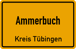 Ortschild Ammerbuch