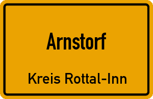 Ortschild Arnstorf