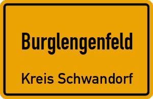 Ortschild Burglengenfeld