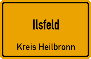 Ortschild Ilsfeld
