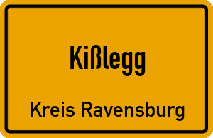 Ortschild Kißlegg