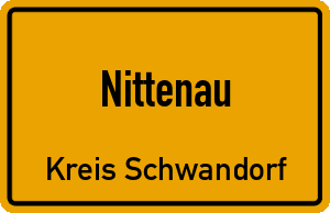 Ortschild Nittenau
