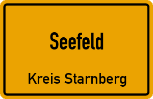 Ortschild Seefeld