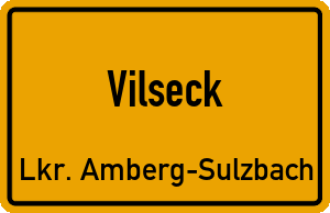 Ortschild Vilseck