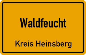 Ortschild Waldfeucht